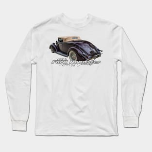 1936 Ford Roadster Model 68 Convertible Long Sleeve T-Shirt